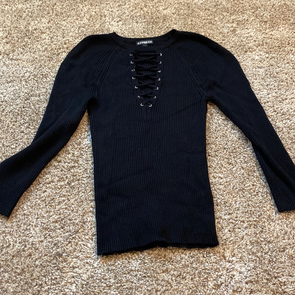 Black sweater